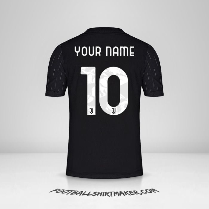 Juventus FC 2021/2022 Cup II jersey number 10 your name