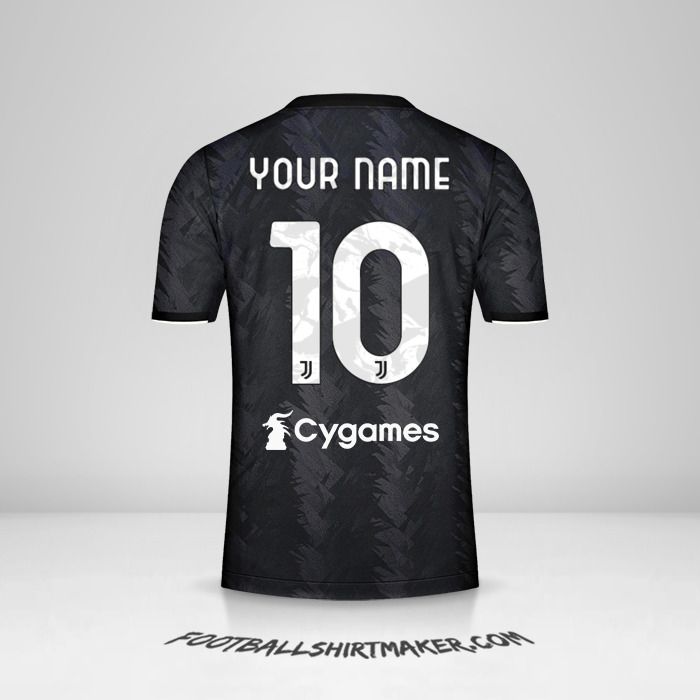 Juventus FC 2022/2023 II jersey number 10 your name