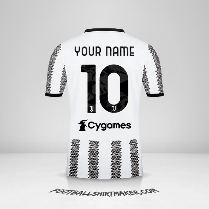 Juventus FC 2022/2023 jersey number 10 your name