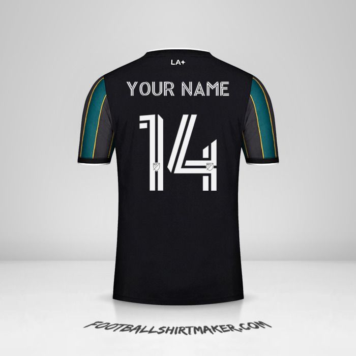LA Galaxy 2021/2022 II jersey number 14 your name