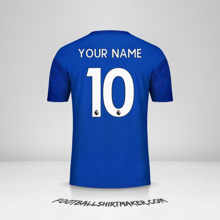 Make Leicester City Fc 2019 20 Custom Jersey With Your Name