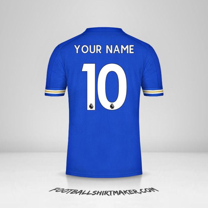 Leicester City FC 2020/21 jersey number 10 your name