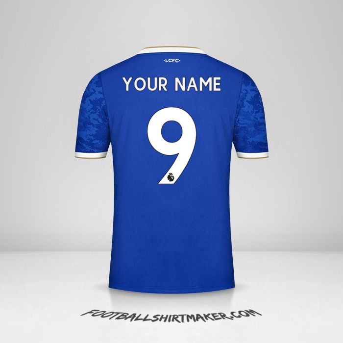 Leicester City FC 2021/2022 jersey number 9 your name