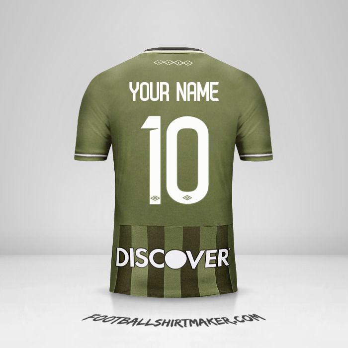 Liga de Quito 2017 II jersey number 10 your name
