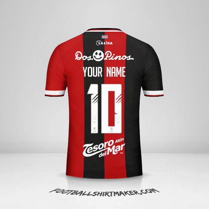 Liga Deportiva Alajuelense 2018 jersey number 10 your name