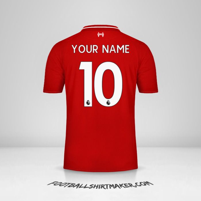 Liverpool FC 2018/19 jersey number 10 your name
