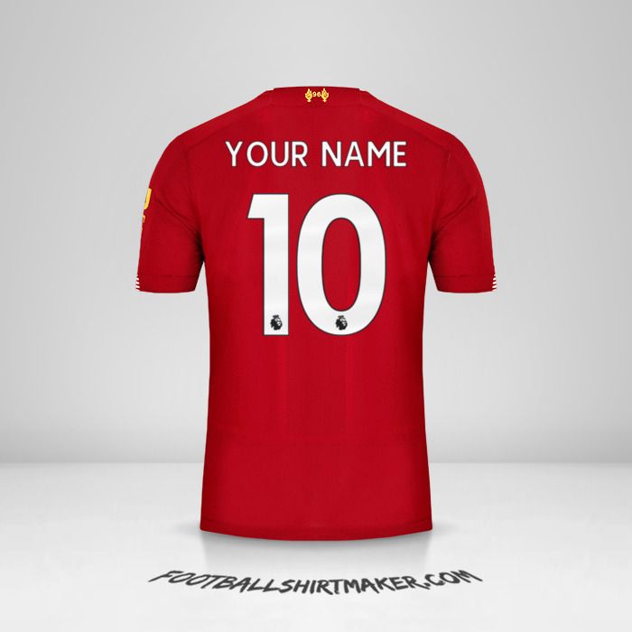 Make Liverpool Fc 2019 20 Custom Jersey With Your Name
