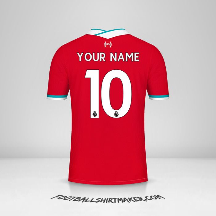 Liverpool FC 2020/21 jersey number 10 your name