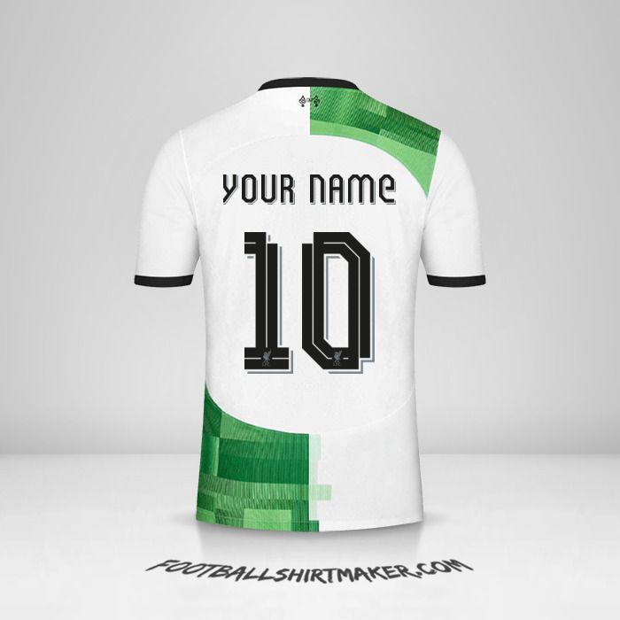 Liverpool FC 2023/2024 Cup II jersey number 10 your name