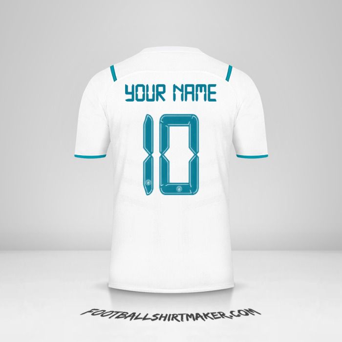 Manchester City 2021/2022 Cup II jersey number 10 your name