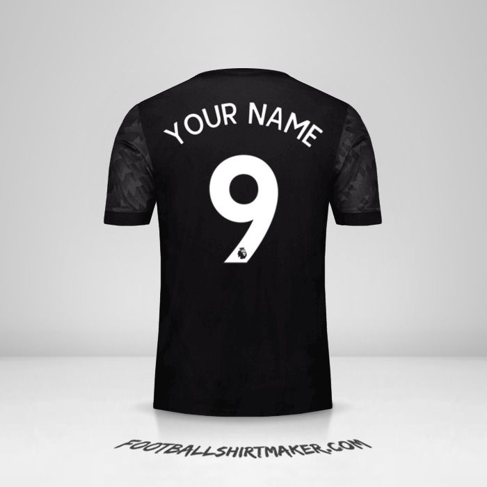 Manchester United 2017/18 II jersey number 9 your name