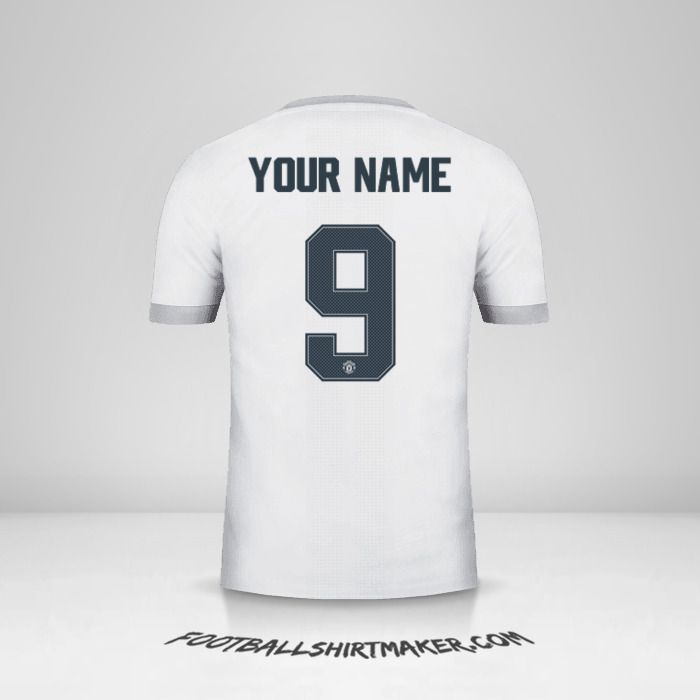 Manchester United 2017/18 Cup III jersey number 9 your name
