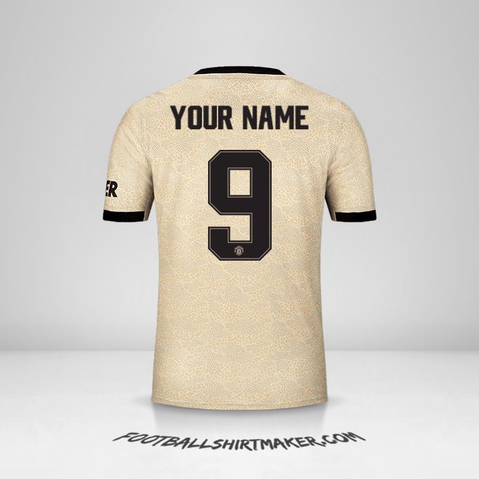 Manchester United 2019/20 Cup II jersey number 9 your name