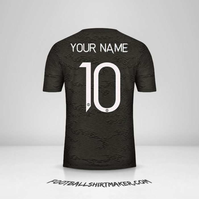 Manchester United 2020/21 Cup II jersey number 10 your name