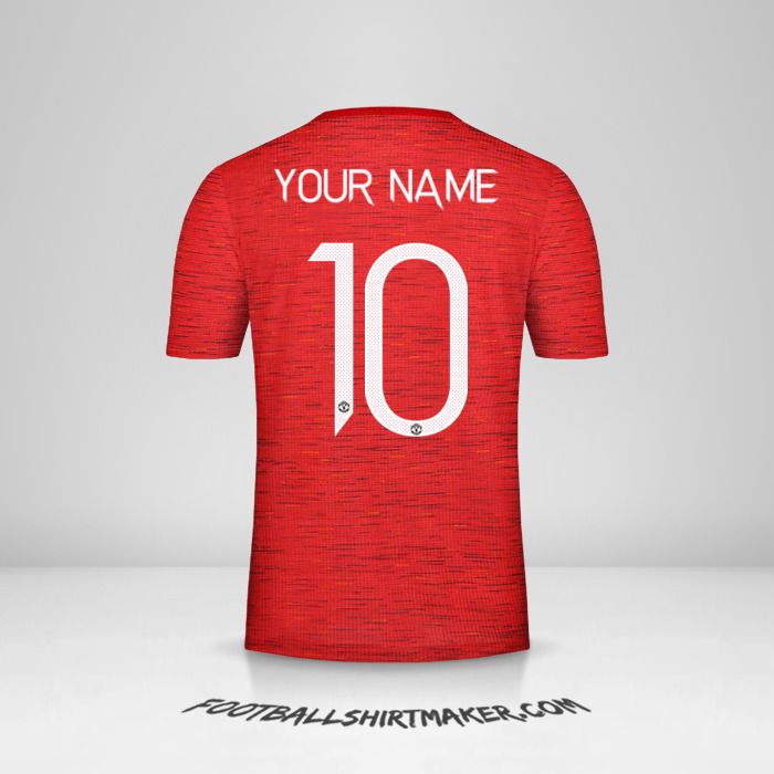Manchester United 2020/21 Cup jersey number 10 your name