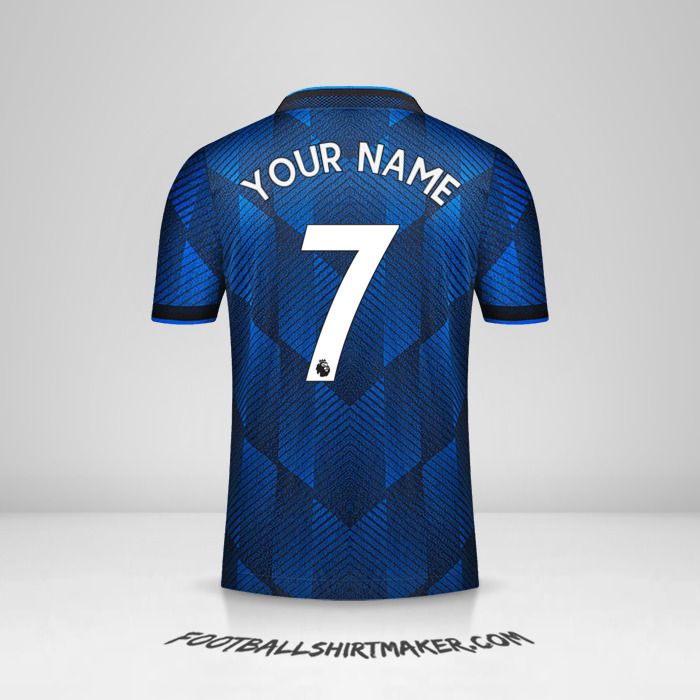 Manchester United 2021/2022 III jersey number 7 your name