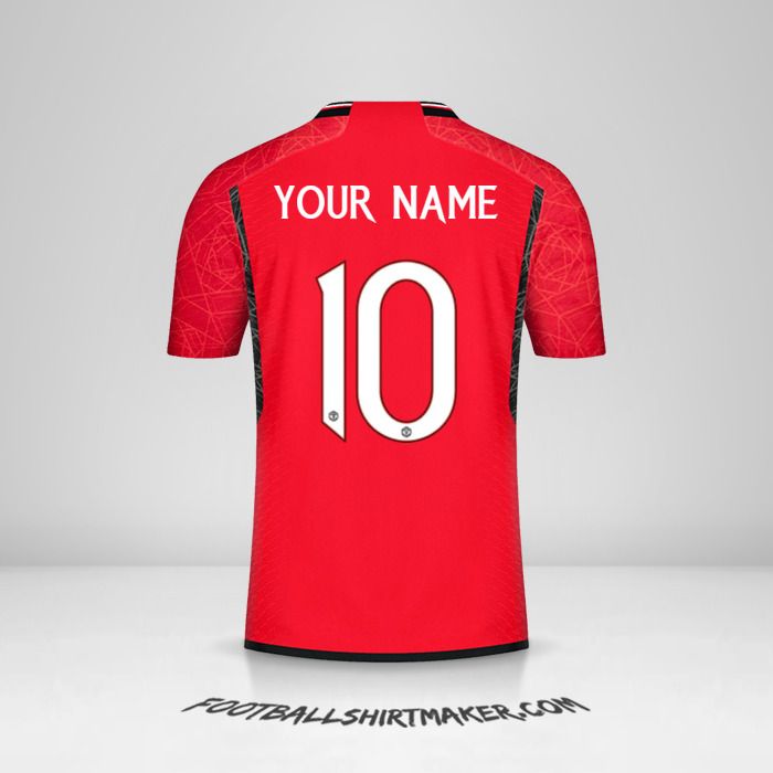 Manchester United 2023/2024 Cup jersey number 10 your name