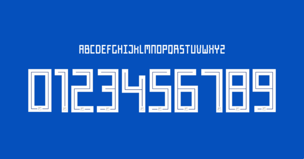 Font Millonarios Fc Jersey 2020 Names Letters Numbers Nameset Preview 00 3712
