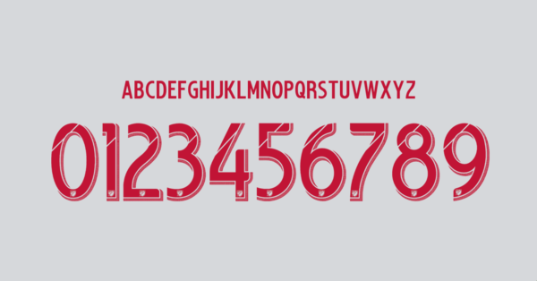 Font New York Red Bulls Jersey 2019 II Names Letters Numbers Nameset Preview 00 3662