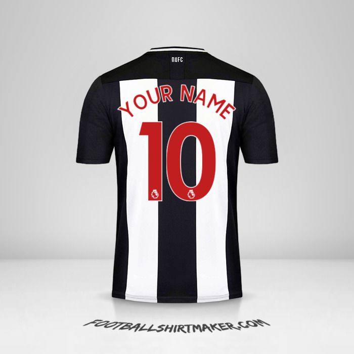 Make Newcastle United Fc 2019 20 Custom Jersey With Your Name