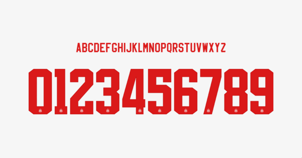 Font Newcastle United Fc Jersey 2023 2024 Cup Names Letters Numbers Nameset Preview 00 4543