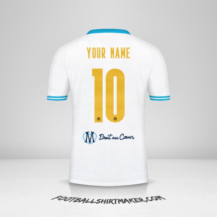 Olympique de Marseille 2023/2024 Cup jersey number 10 your name
