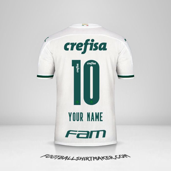 Palmeiras 2020 II jersey number 10 your name