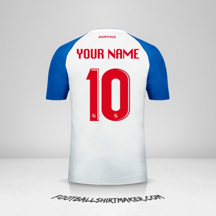 Panama 2018 II jersey number 10 your name