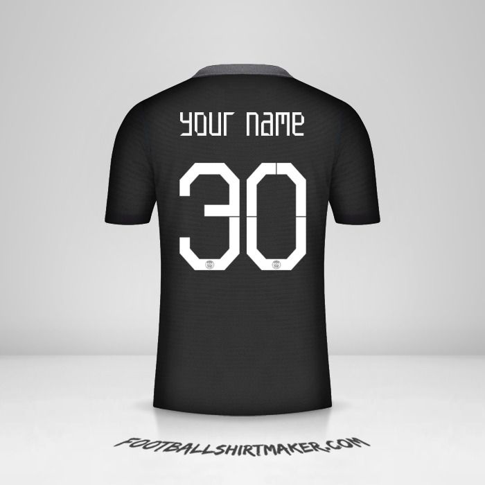 Paris Saint Germain 2021/2022 Cup III jersey number 30 your name