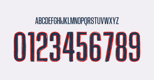 Font Paris Saint Germain Jersey 2024 2025 Cup II Names Letters Numbers Nameset Preview 02 4758