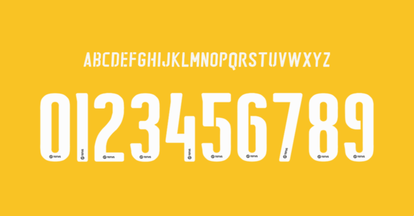 Font Penarol Jersey 2016 17 Names Letters Numbers Nameset Preview 04 2682