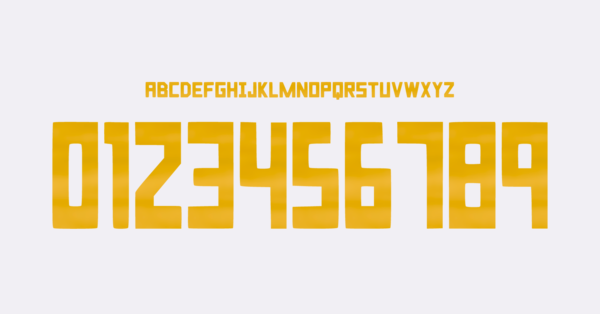 Font Pumas Unam Jersey 2024 2025 Names Letters Numbers Nameset Preview 00 4697