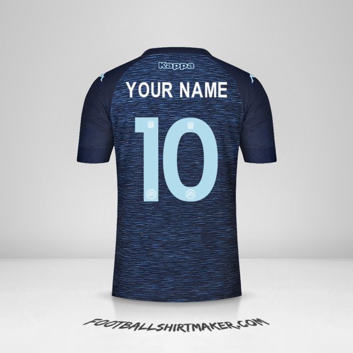 Racing Club 2021 II jersey number 10 your name