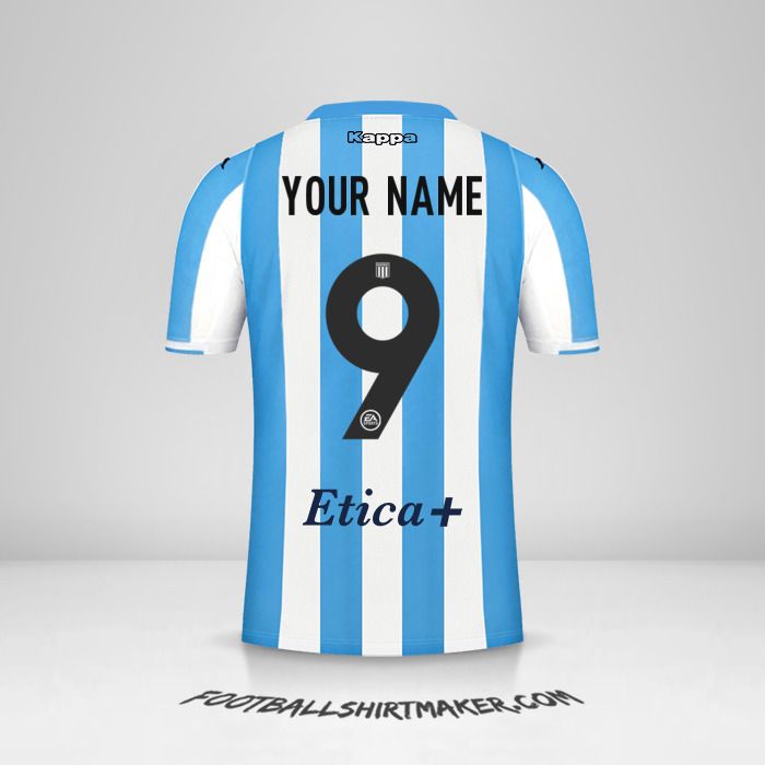 Racing Club 2022 jersey number 9 your name