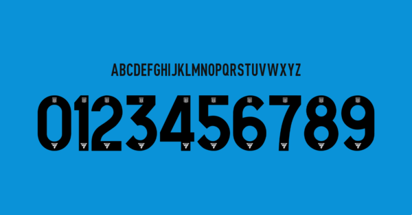 Font Racing Club Jersey 2024 Names Letters Numbers Nameset Preview 02 4589