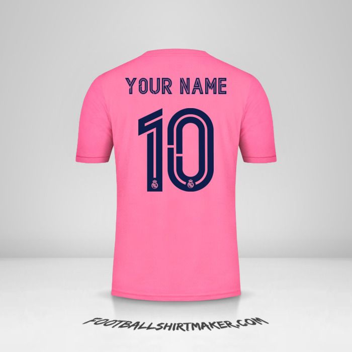 Make Real Madrid Cf 2020 21 Cup Ii Custom Jersey With Your Name