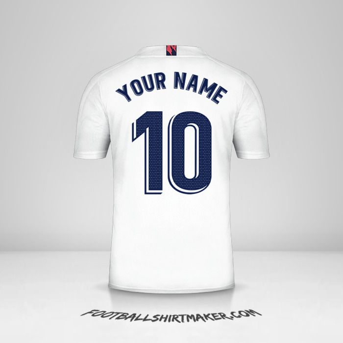 Real Madrid CF 2020/21 jersey number 10 your name