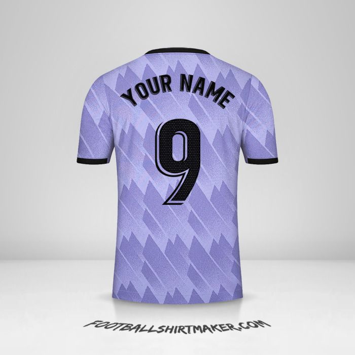 Real Madrid CF 2022/2023 II jersey number 9 your name