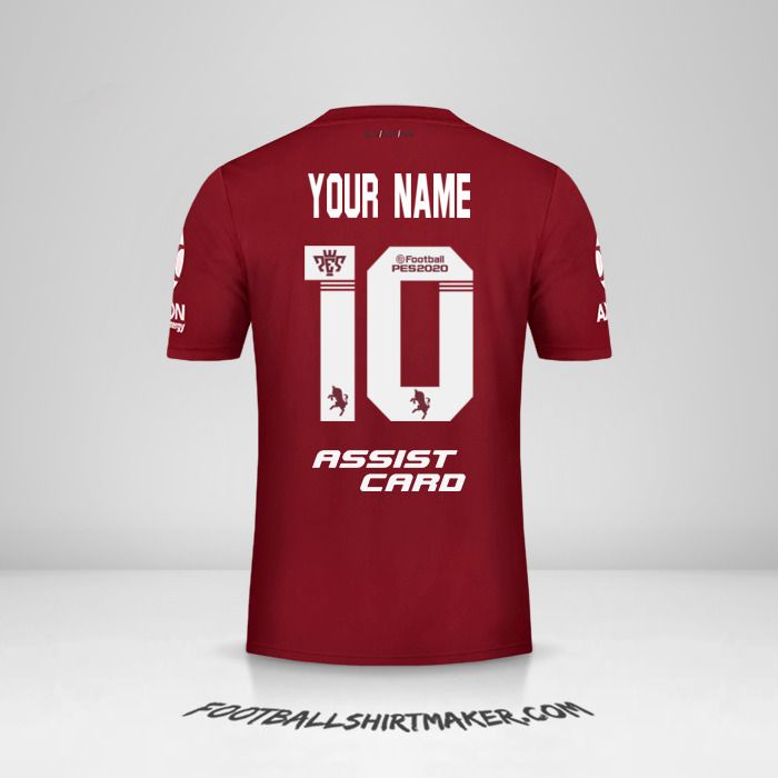 River Plate 2019/20 II jersey number 10 your name