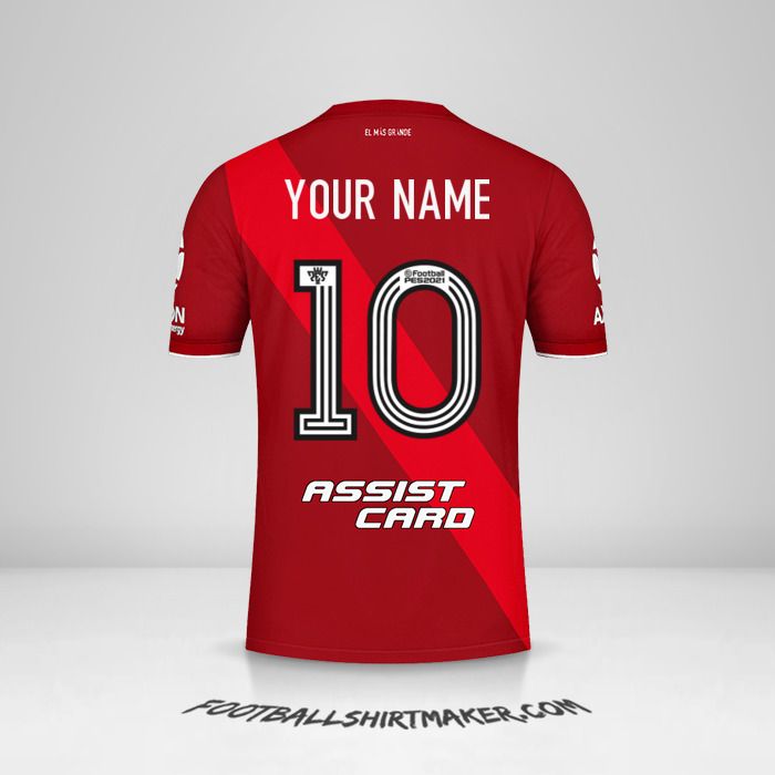 River Plate 2020/21 II jersey number 10 your name