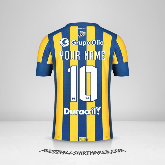 Rosario Central 2021 jersey number 10 your name