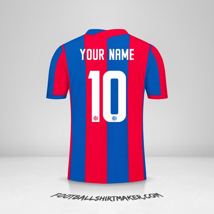 San Lorenzo 2021/22 jersey number 10 your name