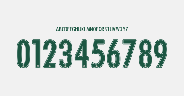 Font Santos Laguna Jersey 2024 2025 Names Letters Numbers Nameset Preview 01 4760