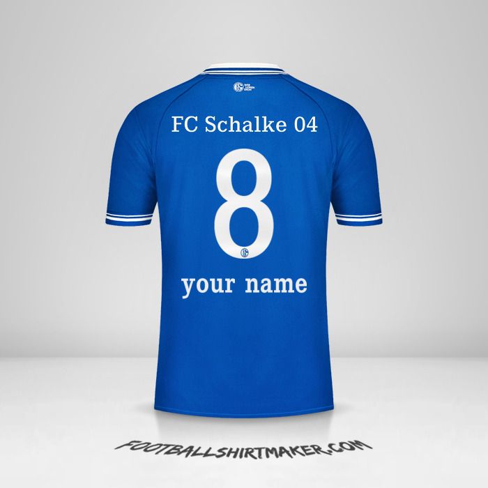 Schalke 04 2020/21 jersey number 8 your name