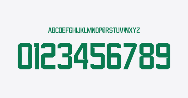 Font Senegal Jersey 2022 Names Letters Numbers Nameset Preview 00 4407