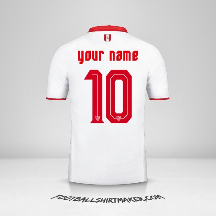 Sevilla FC 2016/2017 jersey number 10 your name
