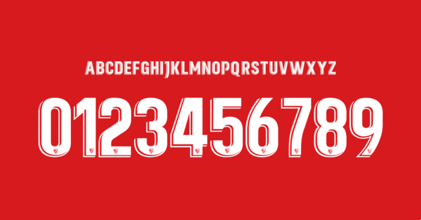 Font Sevilla Fc Jersey 2019 20 II Names Letters Numbers Nameset Preview 01 3585