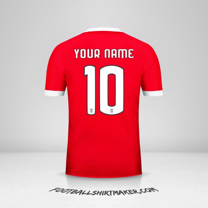 SL Benfica 2017/18 Cup jersey number 10 your name