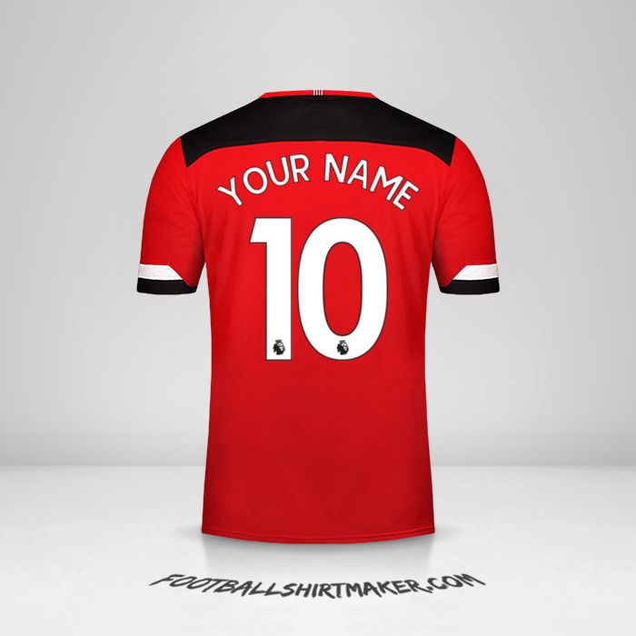 Southampton FC 2019/20 jersey number 10 your name