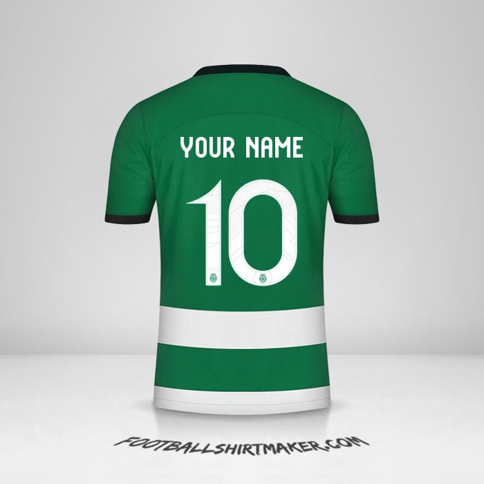 Sporting Clube 2023/2024 UEL jersey number 10 your name